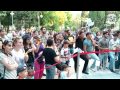 Qızıl medalçılar Azərbaycan himnini oxudular