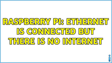 Raspberry Pi: Ethernet is connected but there is no internet (2 Solutions!!)