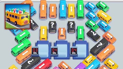 Bus Out Level 33 Game Walkthrough || Bus Out - Bus Jam Puzzle Game