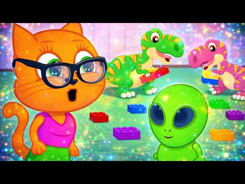 Cats Family in English - THE UNREAL IS REAL Cartoon for Kids 4K