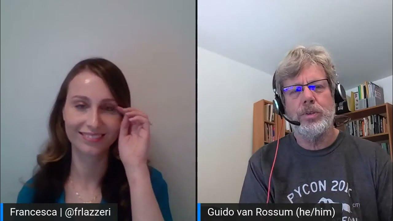 Q&A with Guido van Rossum, Inventor of Python - YouTube
