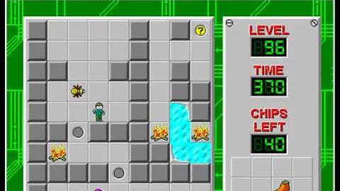 Chips Challenge - 30 - Puzzle Town