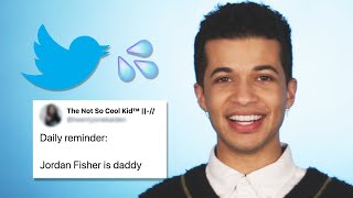 Jordan Fisher Reads Thirst Tweets