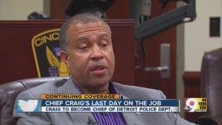 Police Chief Craig prepares to leave Cincinnati