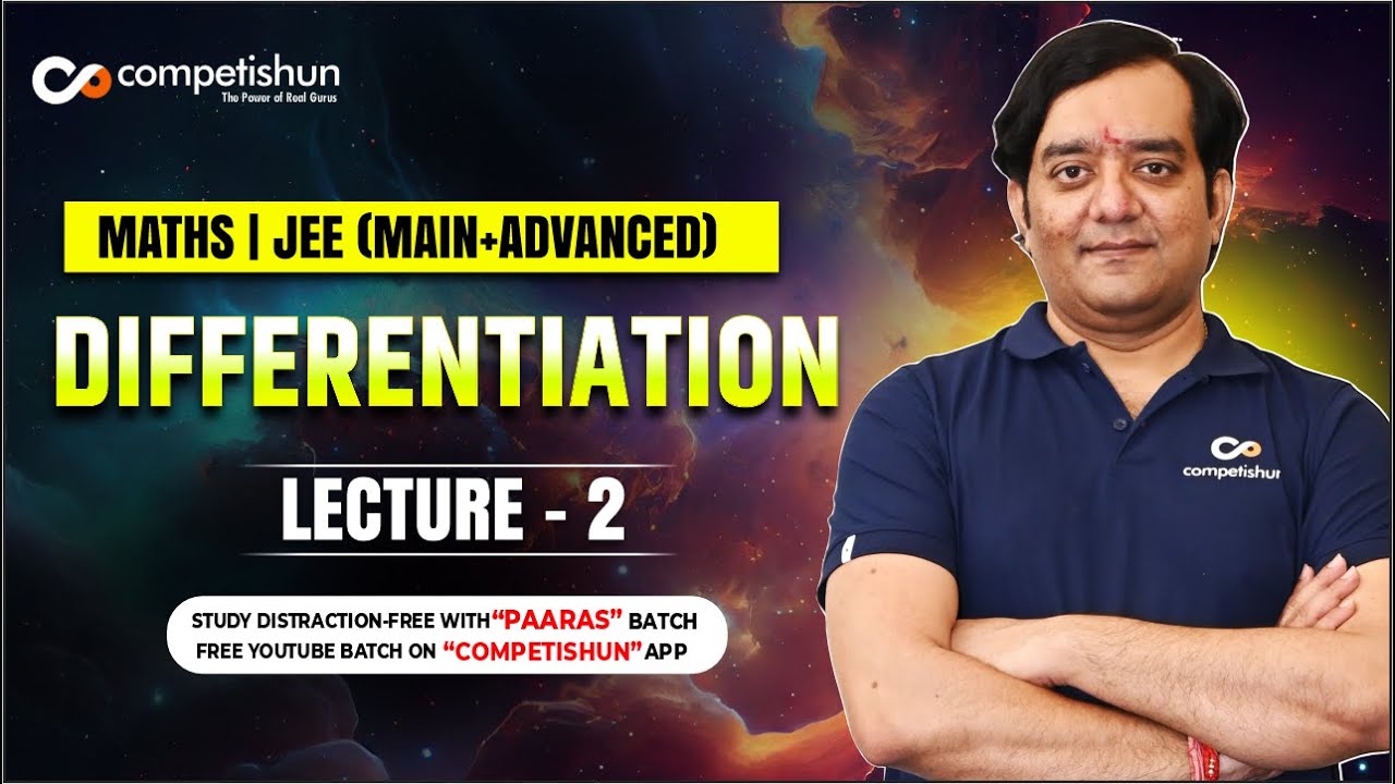 Differentiation part 2 IIT JEE Maths - YouTube