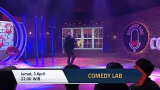 Comedy Lab: Ada Cinta Bersemi antara Ali Akbar dan Arafah