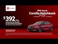 Toyota Corolla Hatchback 05/20/2026 7422978