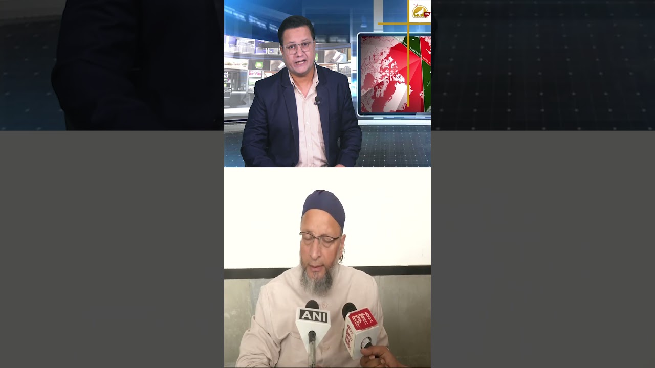 Owaisi backs Congress ahead of Jubilee Hills by-polls.