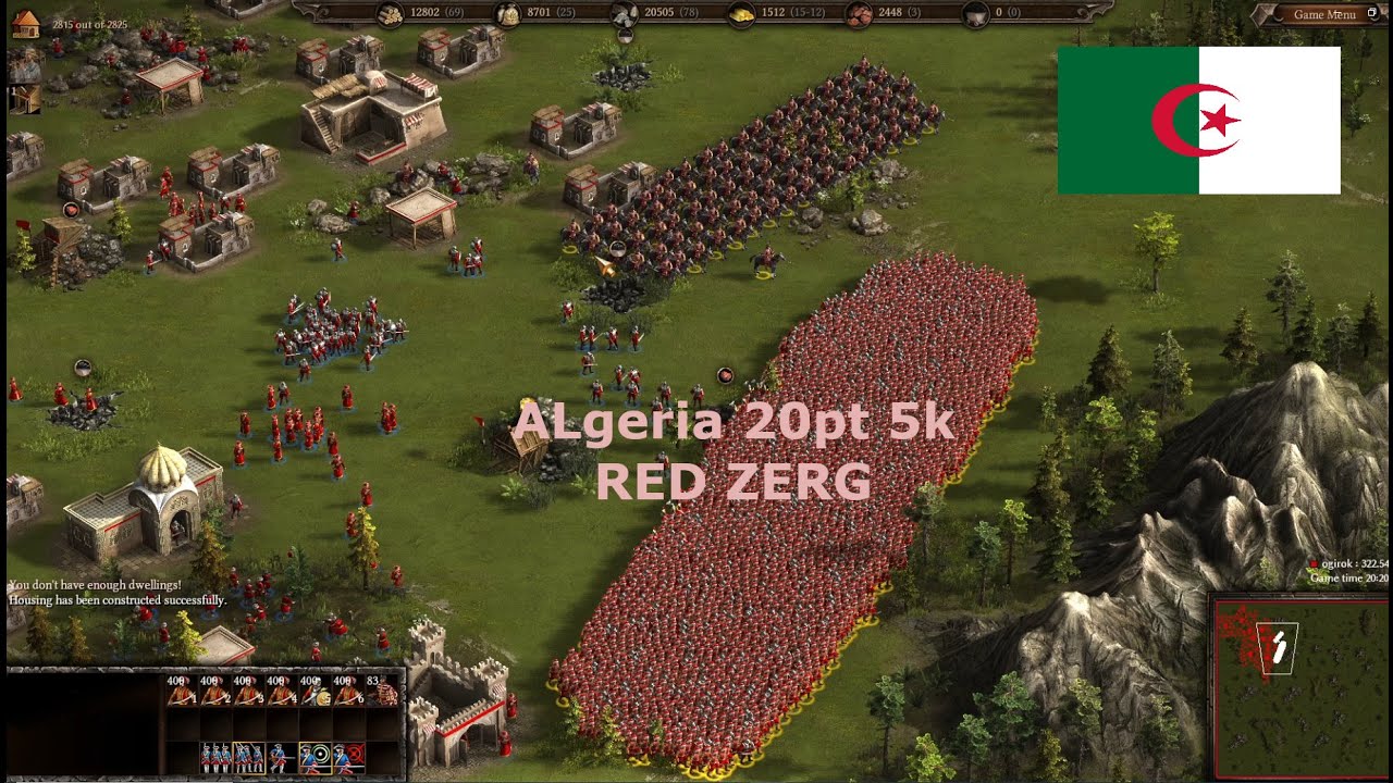 Cossacks 3 One of the best strategies for Algeria 20pt 5k