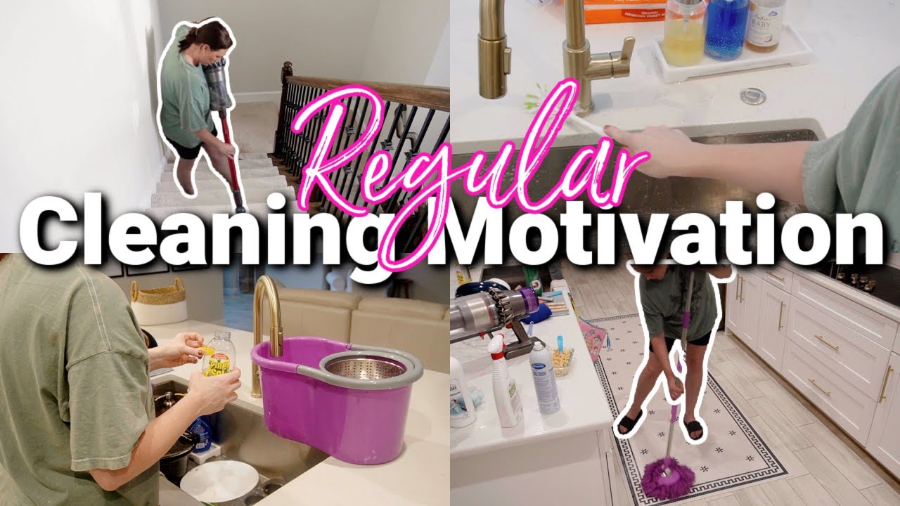 NEW! NOT-SO-EXTREME CLEANING MOTIVATION | REGULAR CLEAN WITH ME