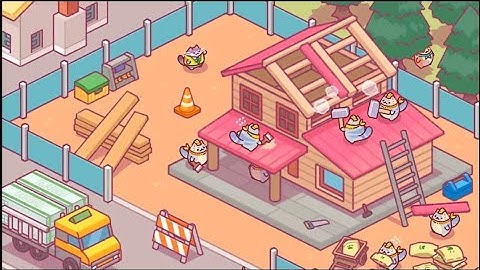 Lumbercat: Cute Idle Tycoon - Gameplay (Android)