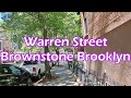 A walk down Warren Street in Brownstone Brooklyn
