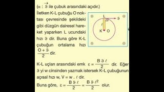 Manyeti̇k Alan İçeri̇si̇nde Hareket Eden İletken Çubuğun Üzeri̇nde Bulunan Noktalarin Yük İşareti̇