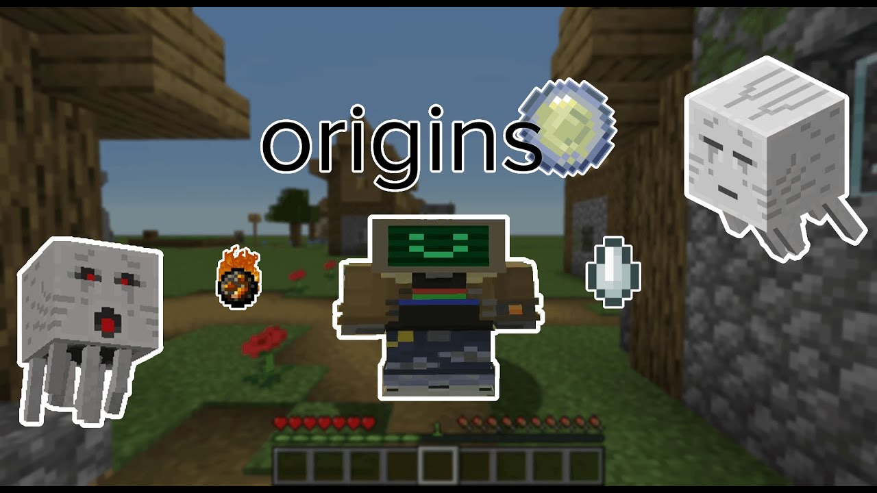 Custom Ghast Origin Datapack Origins Mod Minecraft Java Edition Flight And Fireball Showcase Youtube