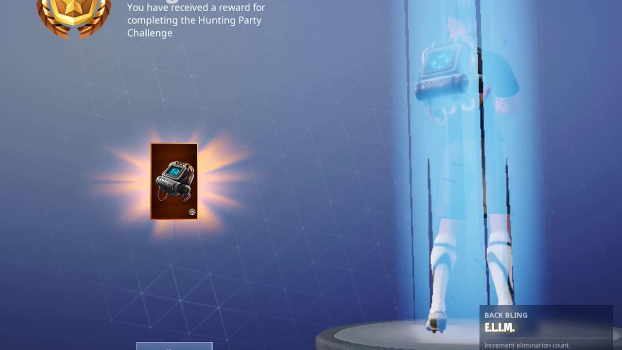 Unlocking the A.I.M HUNTING PARTY SKIN | E.L.I.M Backbling Showcased With 20+ Skins!