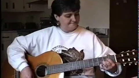 Francine Blanger  la guitare
