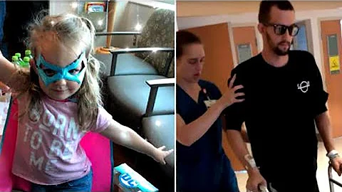 3-year old Molly McCabe saves Dad's life by using ...