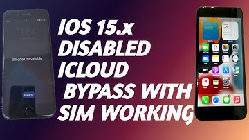 IOS15.x DISABLED SCREEN BYPASS SIM WORKING 100% WITHOUT JAILBREAK WITH UNLOCKTOOL RAMDISK ERROR FIX
