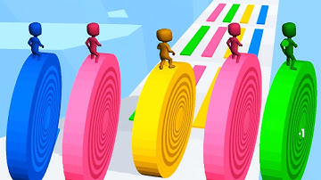 LAYERS ROLL game HIGH SCORE 😱💕🌈 Gameplay All Levels Walkthrough iOS, Android New Game ProFull Update