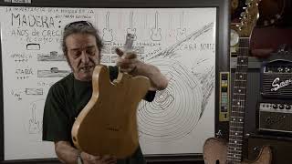 La importancia de la madera en la guitarra eléctrica