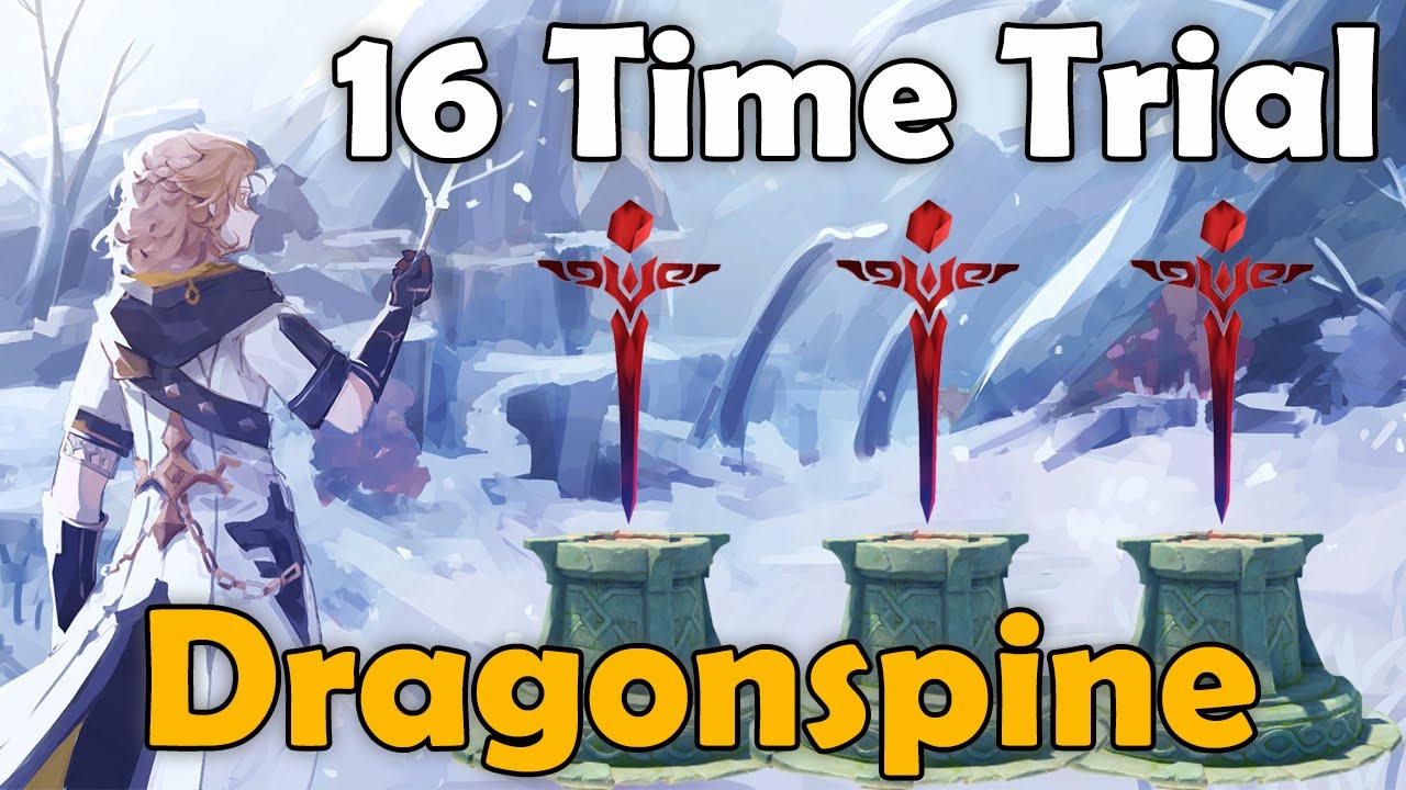 20 Time Trial Dragonspine Location Semua Lokasi Time Trial Dragonspine Genshin Impact YouTube