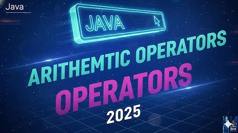 Day-9 Arithametic Operators In Java 2025 | Type of Operators In Java  2025