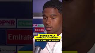🚨 𝐄𝐍𝐃𝐑𝐈𝐂𝐊 𝐅𝐀𝐋𝐀 𝐅𝐑𝐀𝐍𝐂𝐄̂𝐒 𝐅𝐋𝐔𝐄𝐍𝐓𝐄! 😳🇫🇷 ❓ VOCÊ LEVARIA O ENDRICK PRA COPA DO MUNDO?