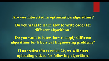 Learn new optimization algorithms