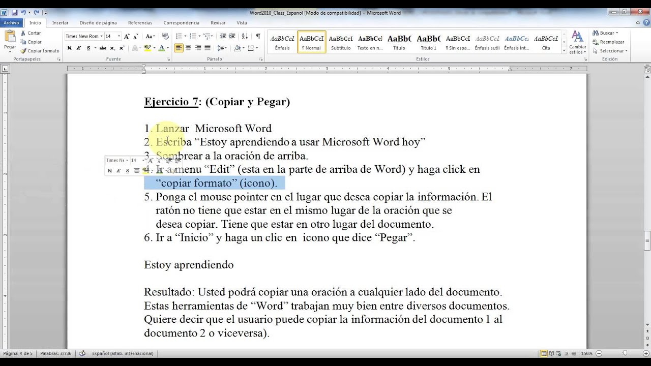 Curso De Microsoft Word 2010 Gratis Word Lecci n 4 Todo En Espa ol Curso de microsoft word 2010 gratis word lecci n 4 todo en espa ol