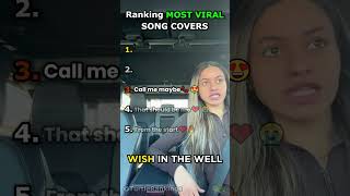 🏆 RANKING MOST VIRAL SONG COVERS 🎤🎶 #viral  #song #cover