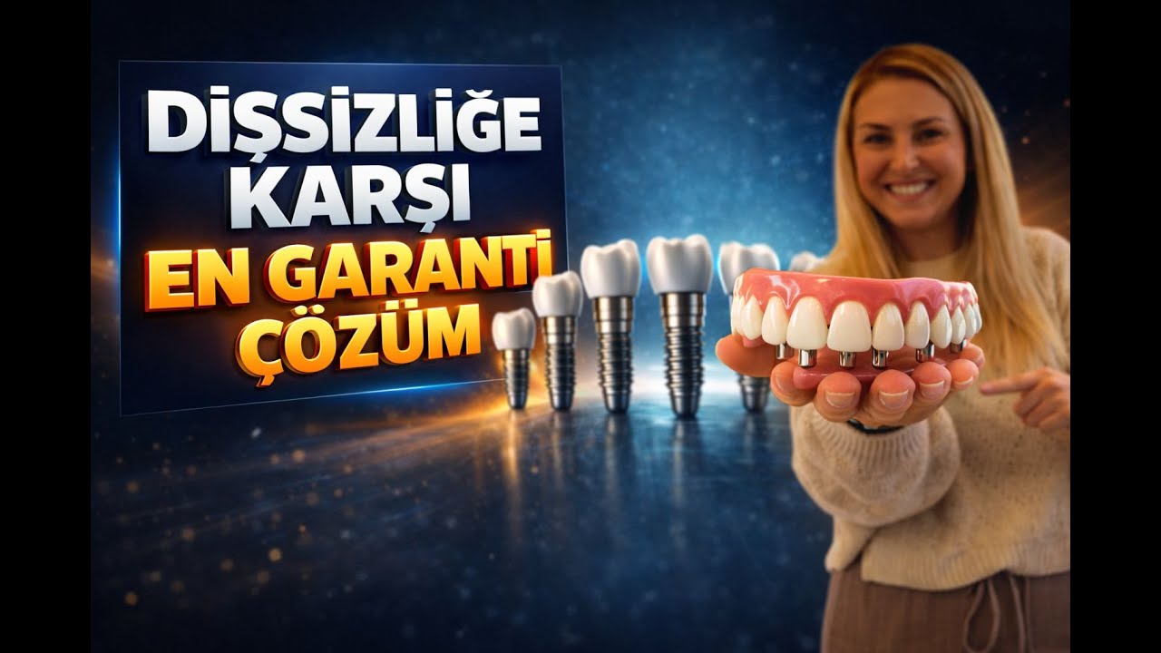 All-On 8 Dişsizliğe Karşı En Garanti Çözüm!