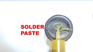 How to make solder paste at home soldering paste DIY || Phone repair mobile repair