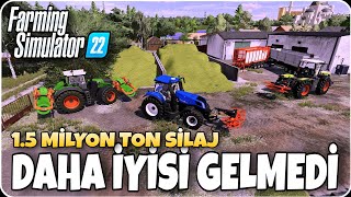 BİR GÜNDE 1.500.000 TON SİLAJ YAPTIK | REKORLAR KİTABINA BİR YENİSİ DAHA EKLENDİ | FS22