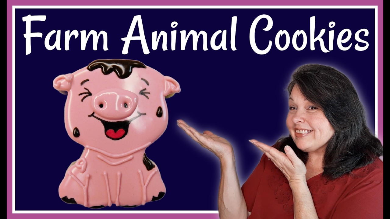 7 Decorated Farm Animal Cookies That Brings New Life Into ‘Cute’