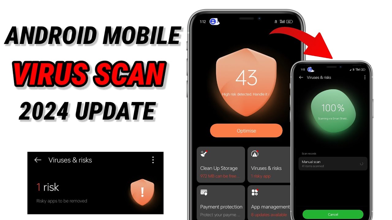 How To Remove Virus From Mobile 2024 | Phone Se Virus Kaise Remove Kare ...