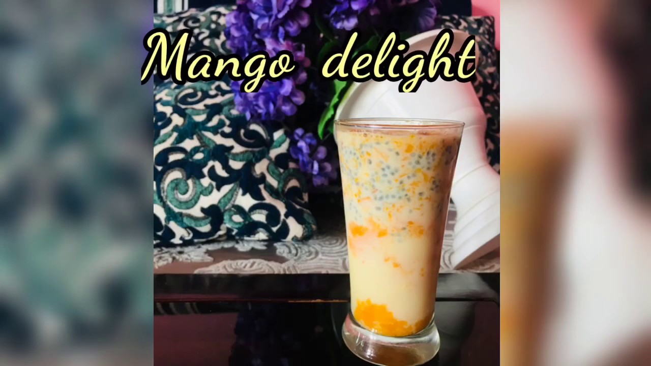 Mango delight drink || Iftar special || by hungry buddies plan ||