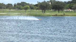 CPKAT 29.5 ZENOAH MODS RC GAS BOAT