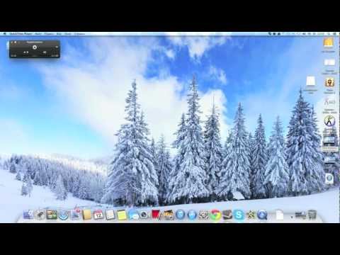 Как записать видео с экрана в Mac OS X?