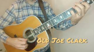 Video thumbnail of "Old Joe Clark -- played by Andy Hatfield -- improvised take"