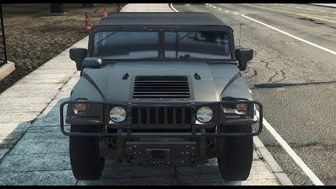 Need For Speed Most Wanted 2012 Hummer H1 Alpha