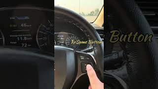⁠ How to use cruise control in a car ? Minimum speed to set cruise control and benefits of using it