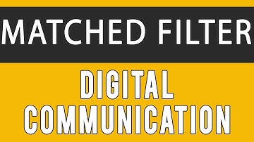 Matched Filter: Design and Property | Designing of Receiver | Digital Communication IP IPU DC Unit 3