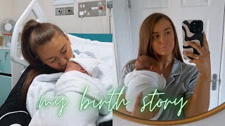 my positive birth story 🍼🤍 (c section + recovery!)