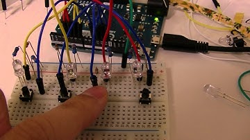 Arduinoによる　"もぐらたたき"