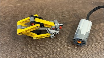 Motorizing The Scissor Jack | LEGO Technic