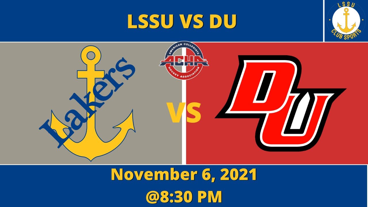 LSSU ACHA D3 Men's Hockey Vs Davenport University