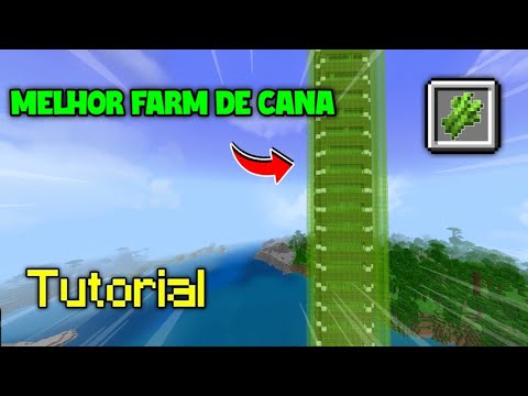 TUTORIAL FARM DE CANA PARA MINECRAFT BEDROCK - YouTube