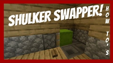 How to build a Shulker Swapper Storage in Minecraft (PC, PS4, and XBOX)