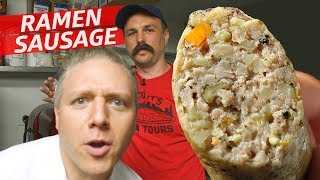 Which Sausage Expert Can Make the Best Ramen Sausage? - Prime Time