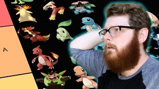 THE BEST STARTER POKEMON TIER LIST 🌱🔥💧